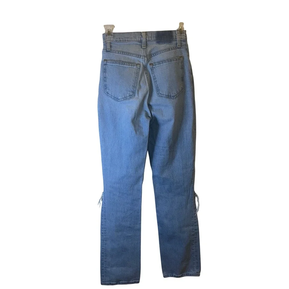 Abercrombie Curve Love 90s Straight Jeans Womens‎ 23 Ultra High Rise